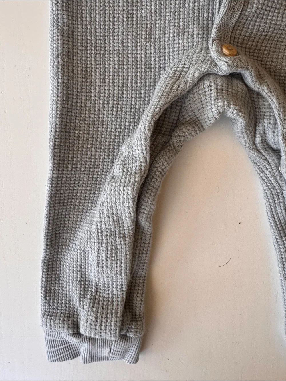 H&M Rust, Light Blue and Cream Baby One-Piece Set